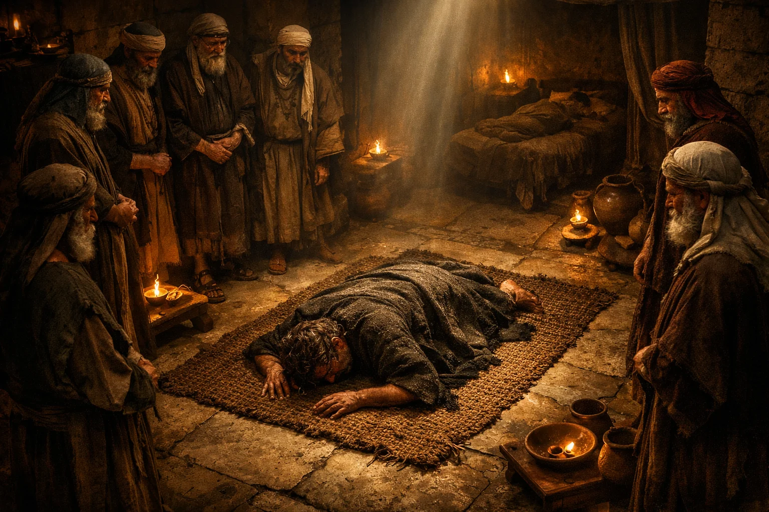 David Repents in Sackcloth