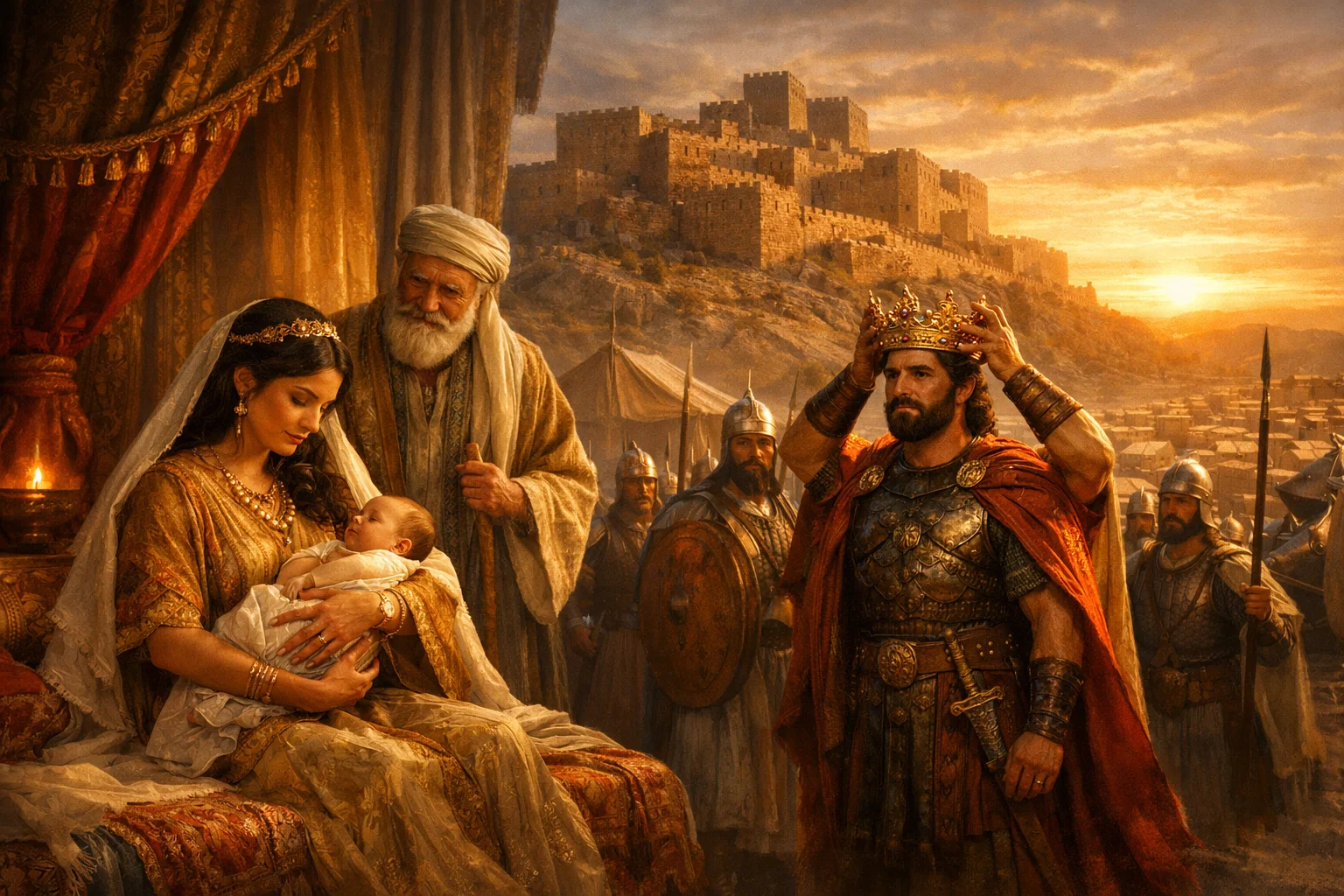Solomon's Birth and the Crown of Rabbah