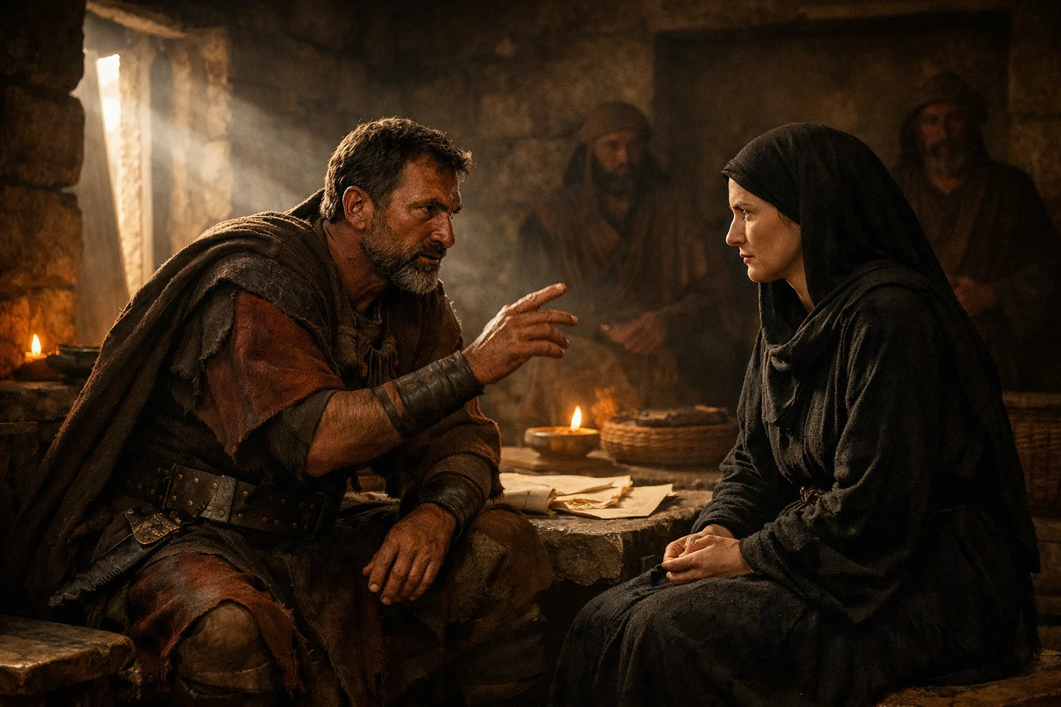Joab Instructs the Wise Woman of Tekoa