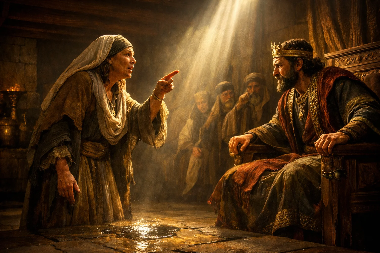 The Parable Turns Upon the King