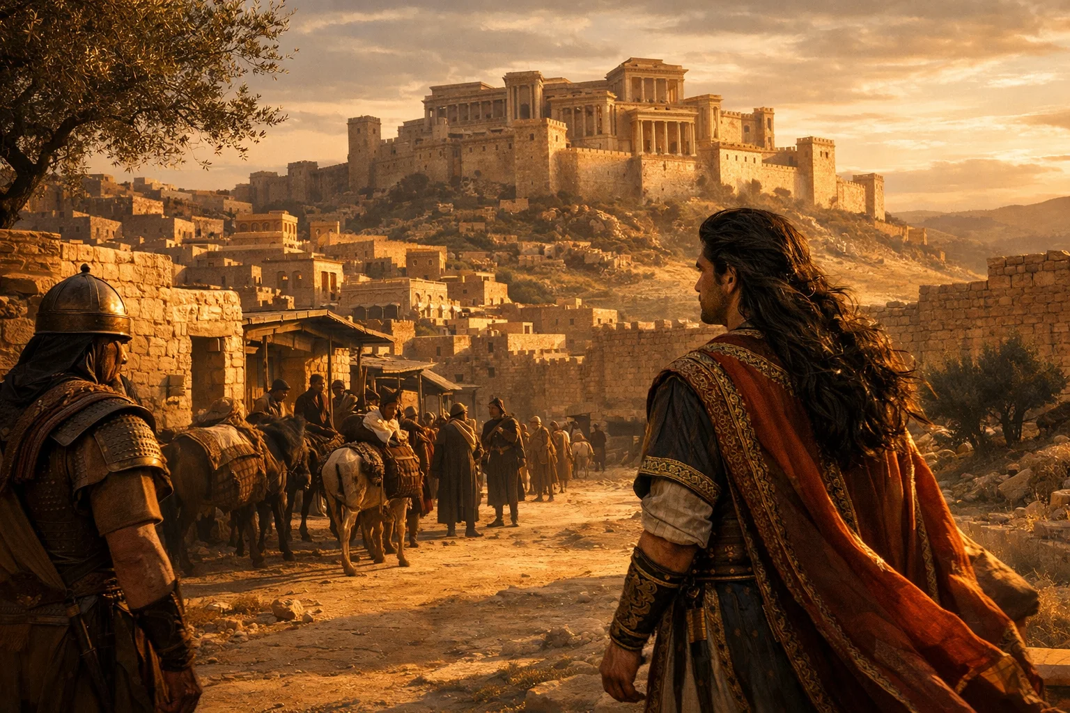 Absalom Returns but Remains Banished