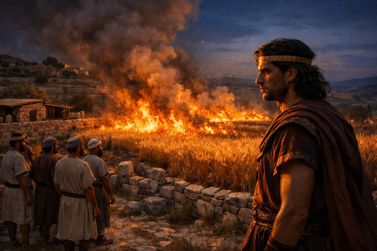 Absalom Burns Joab’s Field