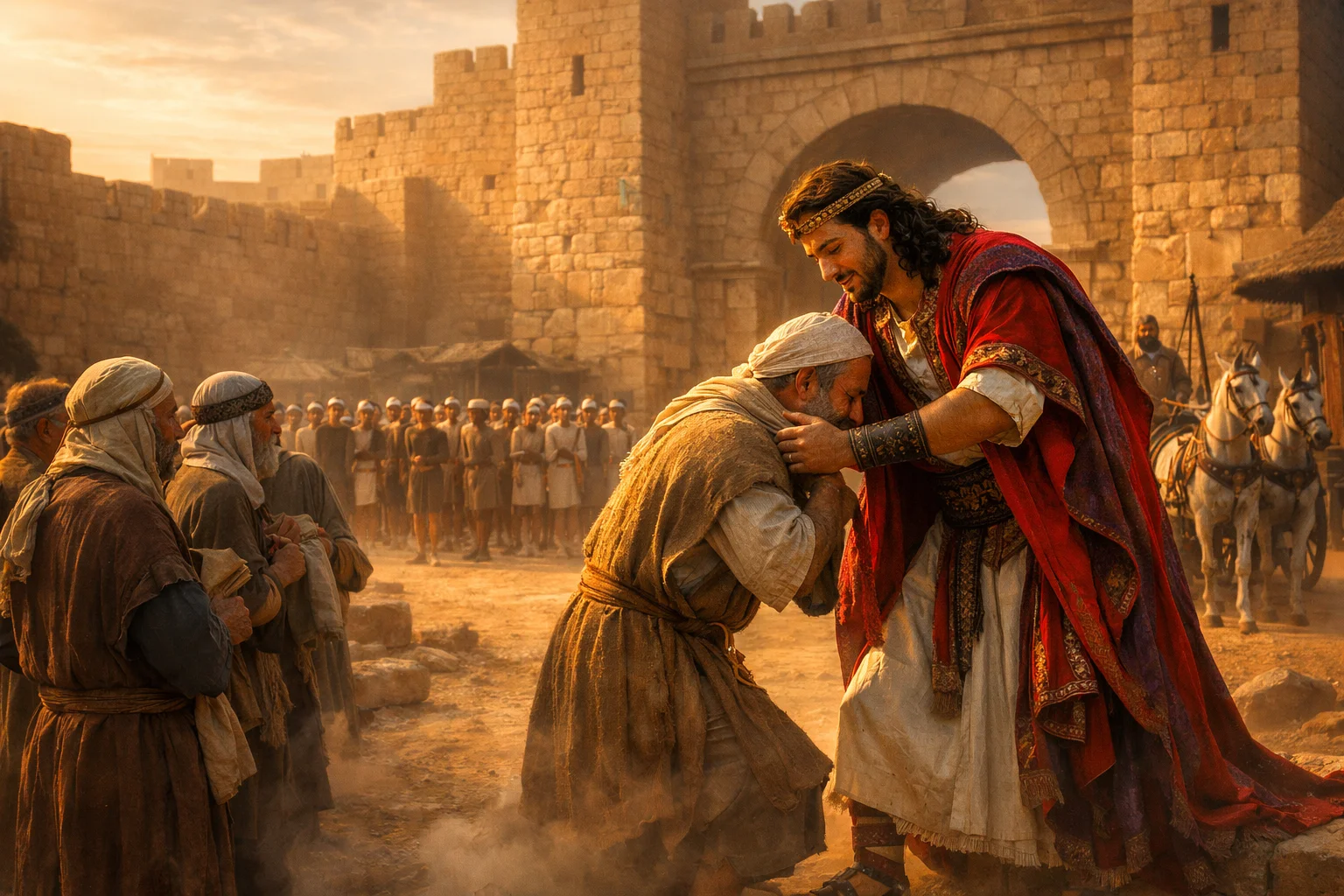 Absalom at the City Gate