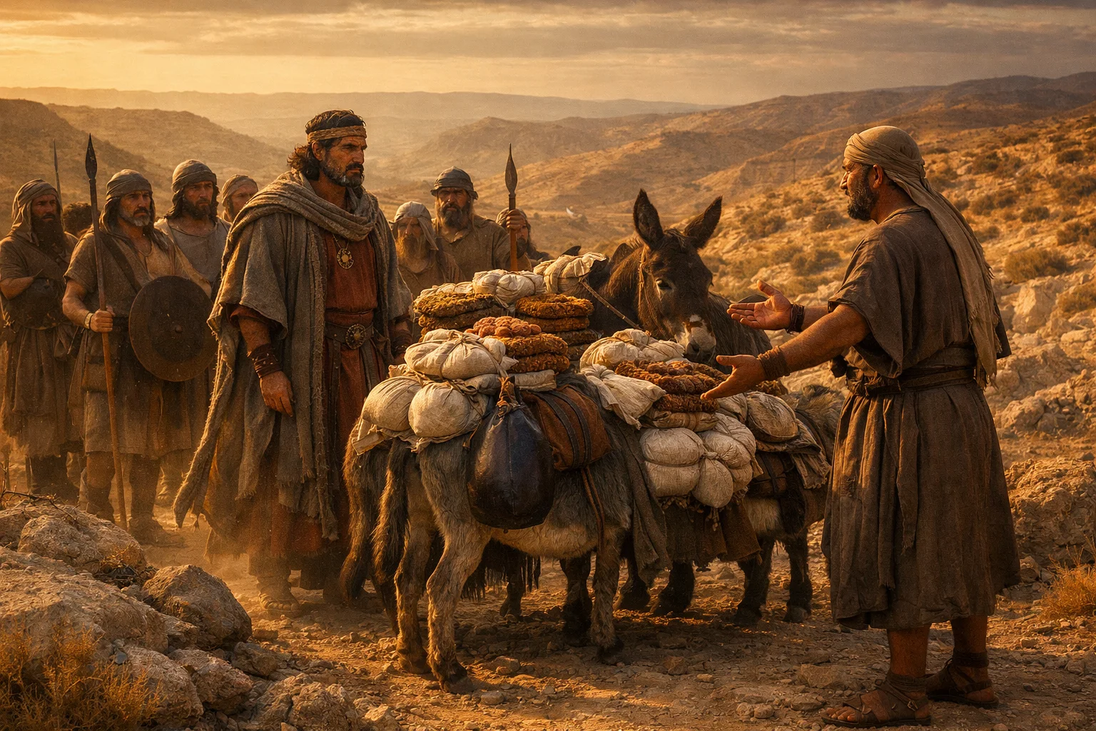 Ziba Meets David with Provisions