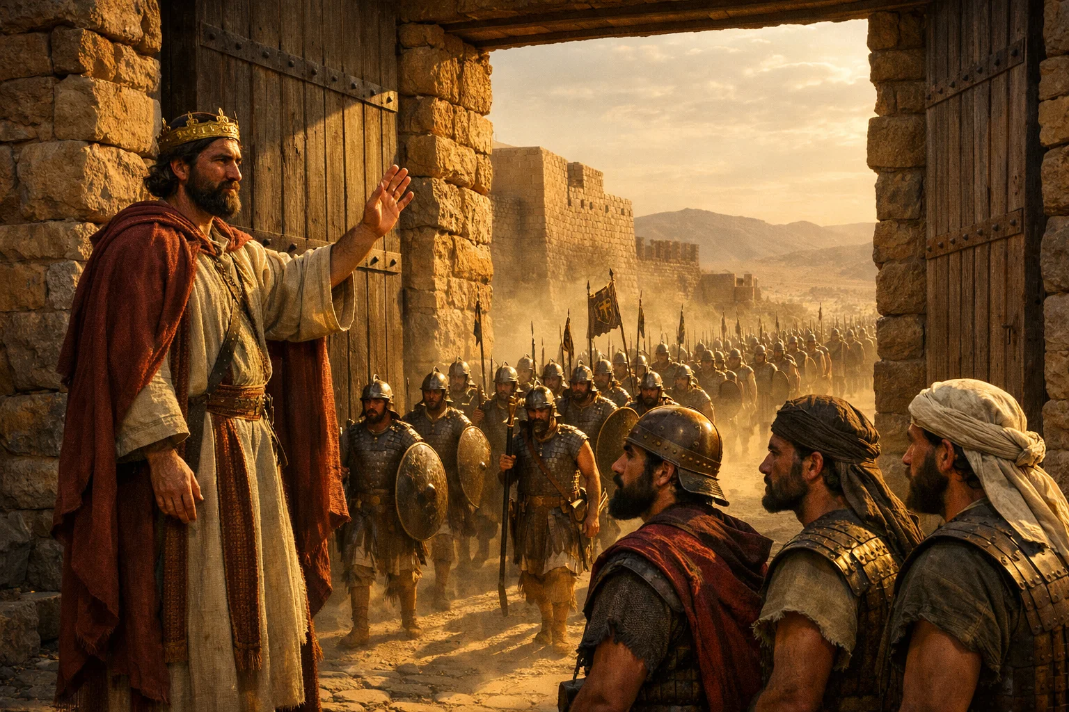 David at the City Gate