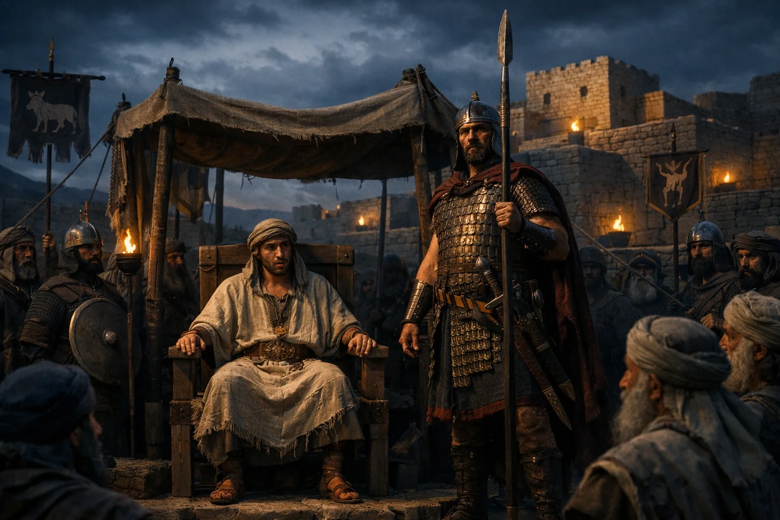 Abner Crowns Ish-Bosheth at Mahanaim