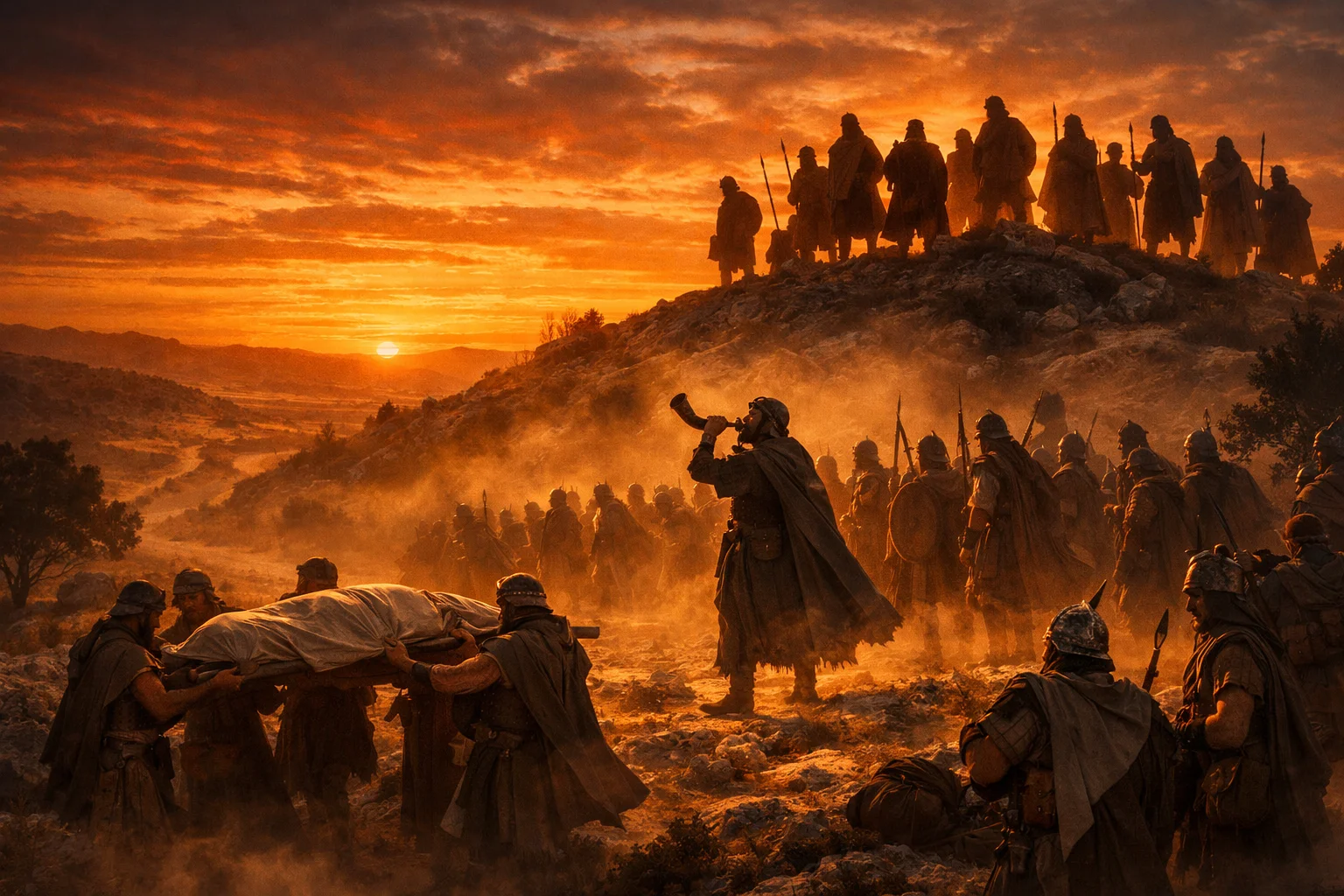 The Trumpet Ends the Pursuit