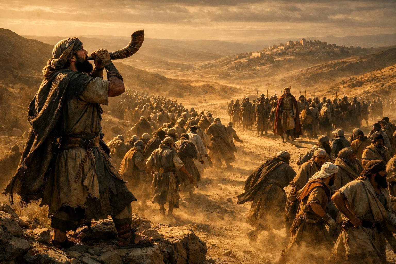 Sheba Sounds the Trumpet of Revolt