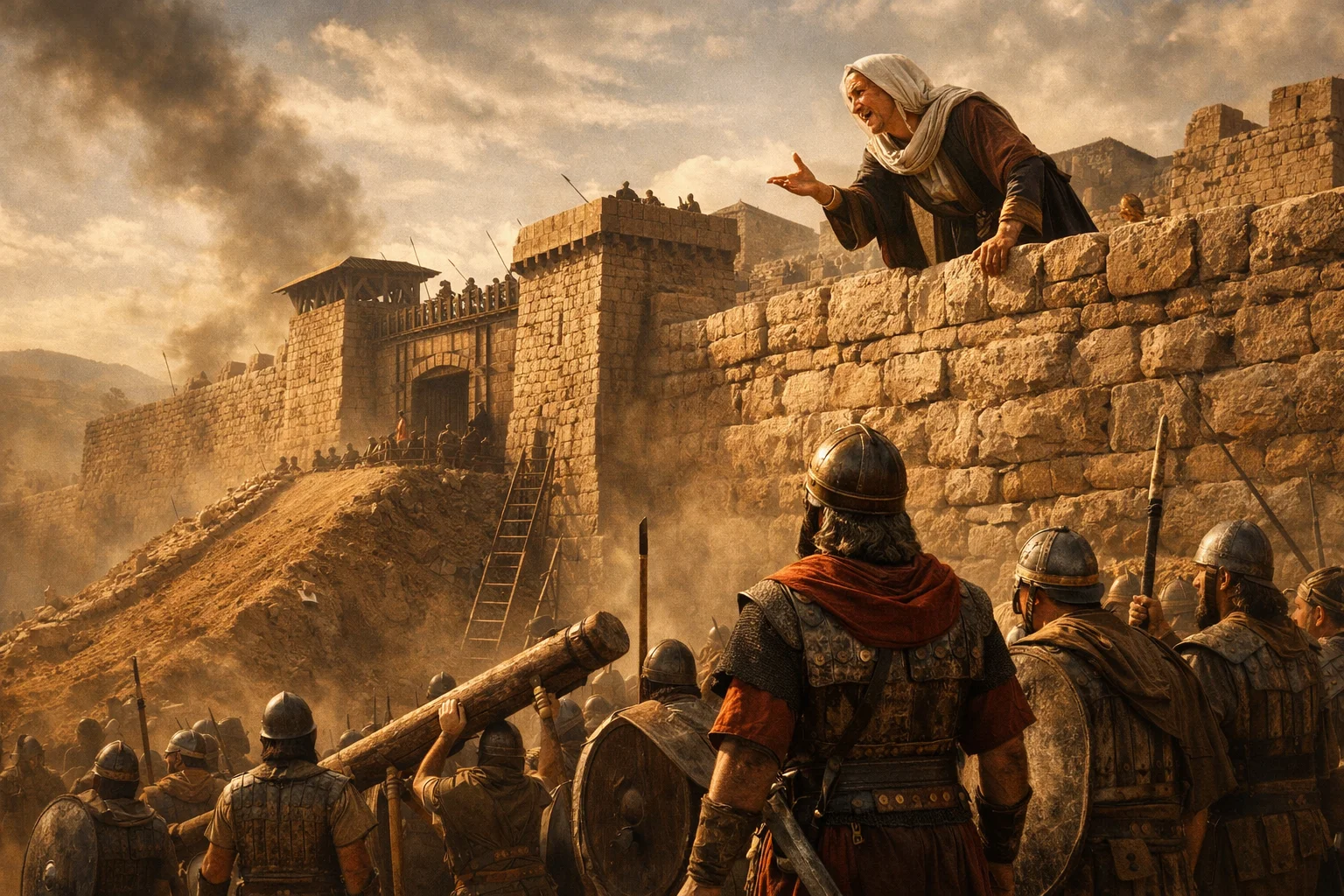 The Wise Woman Speaks from the Wall