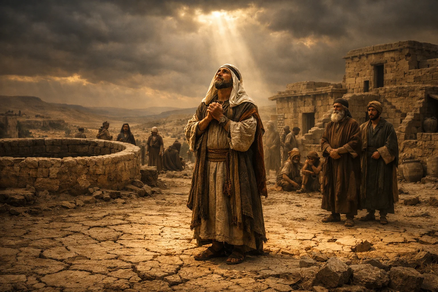 David Seeks the Cause of the Famine