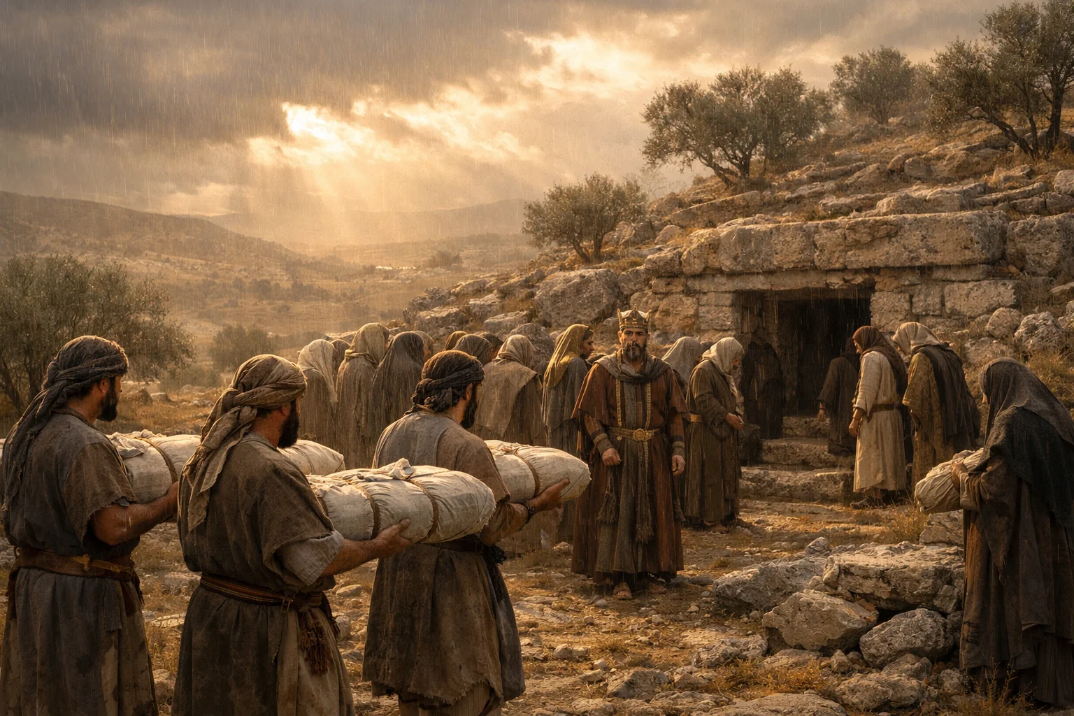 The Bones Gathered and Buried