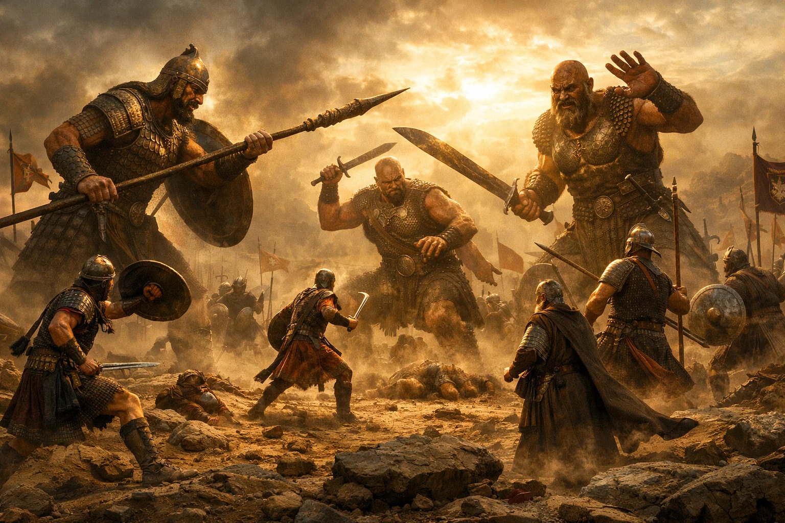 The Fall of the Giants of Gath