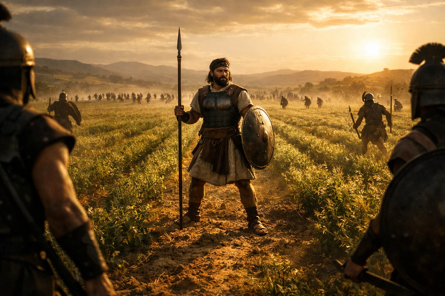 Shammah in the Lentil Field