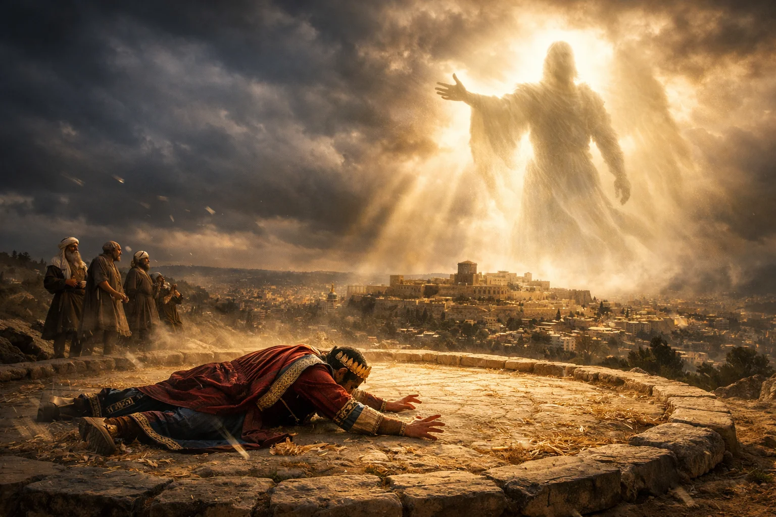 The Angel at Araunah’s Threshing Floor