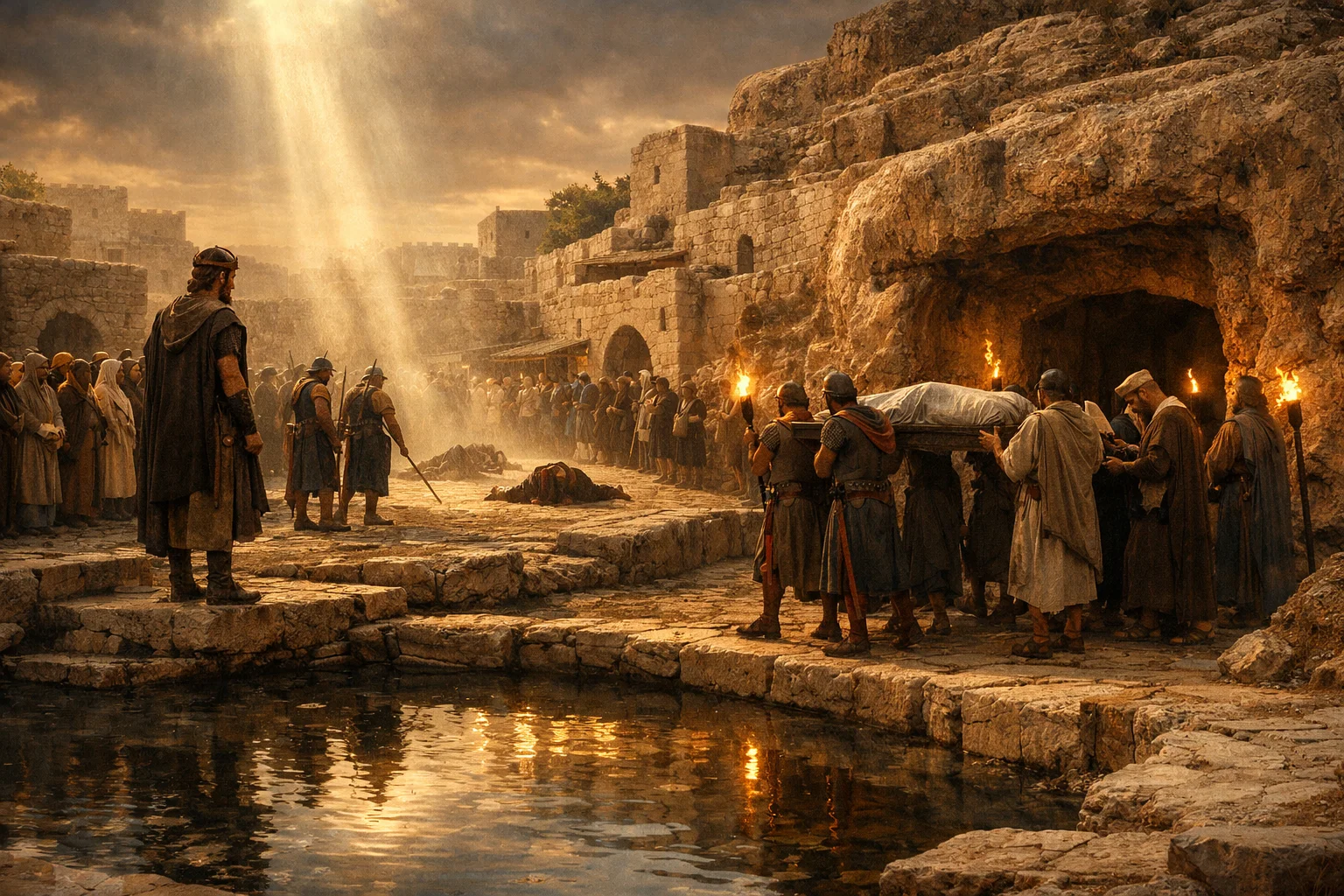 David’s Judgment and Burial