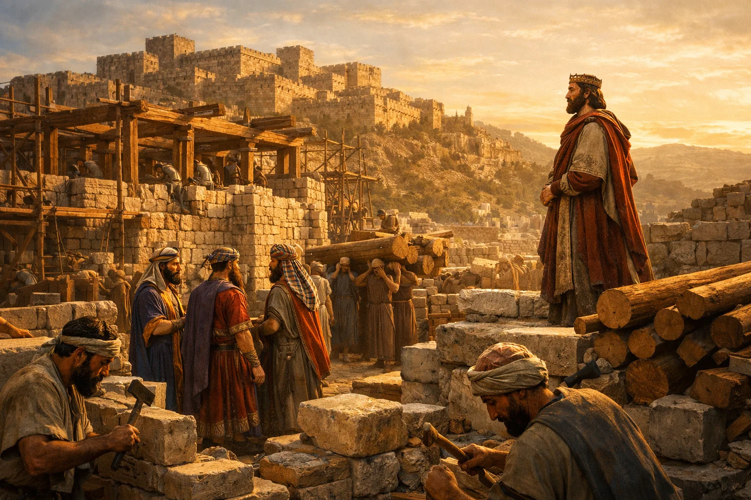 David’s Palace Established in Jerusalem