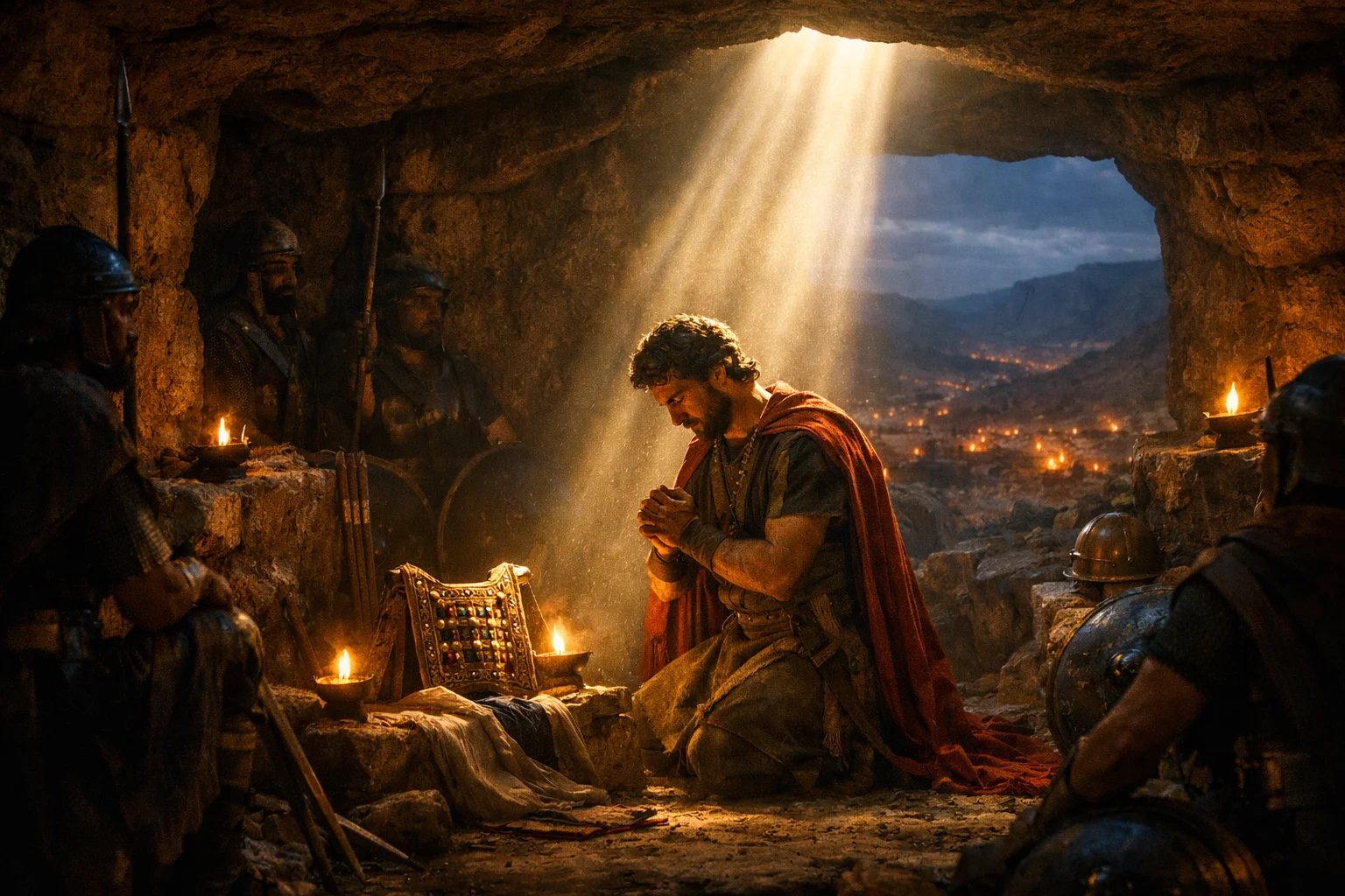 David Inquires of the LORD