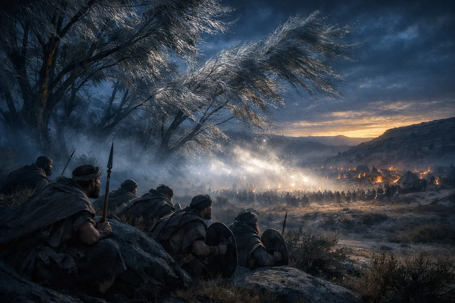 The Sound in the Poplar Trees