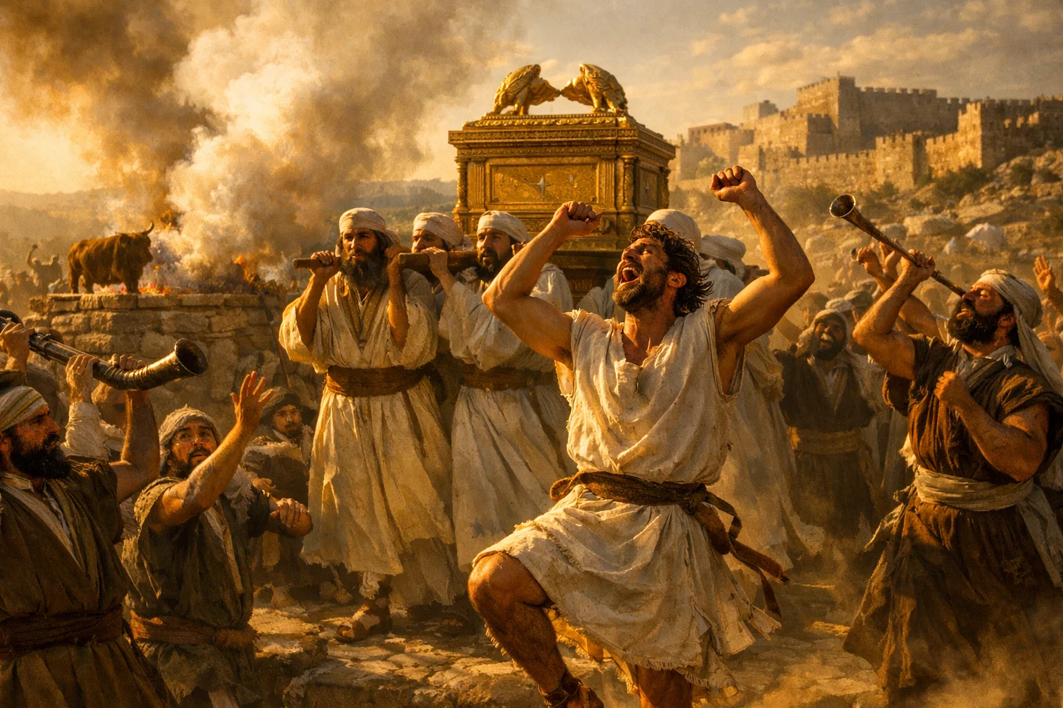 David Dances Before the LORD