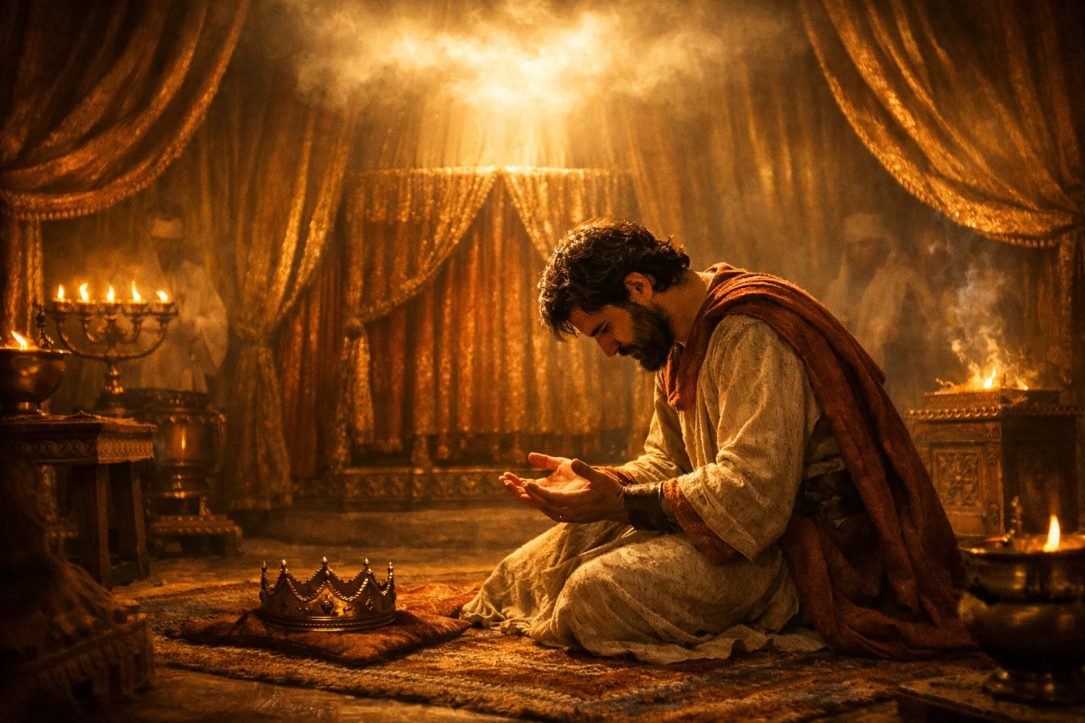 David’s Prayer Before the LORD