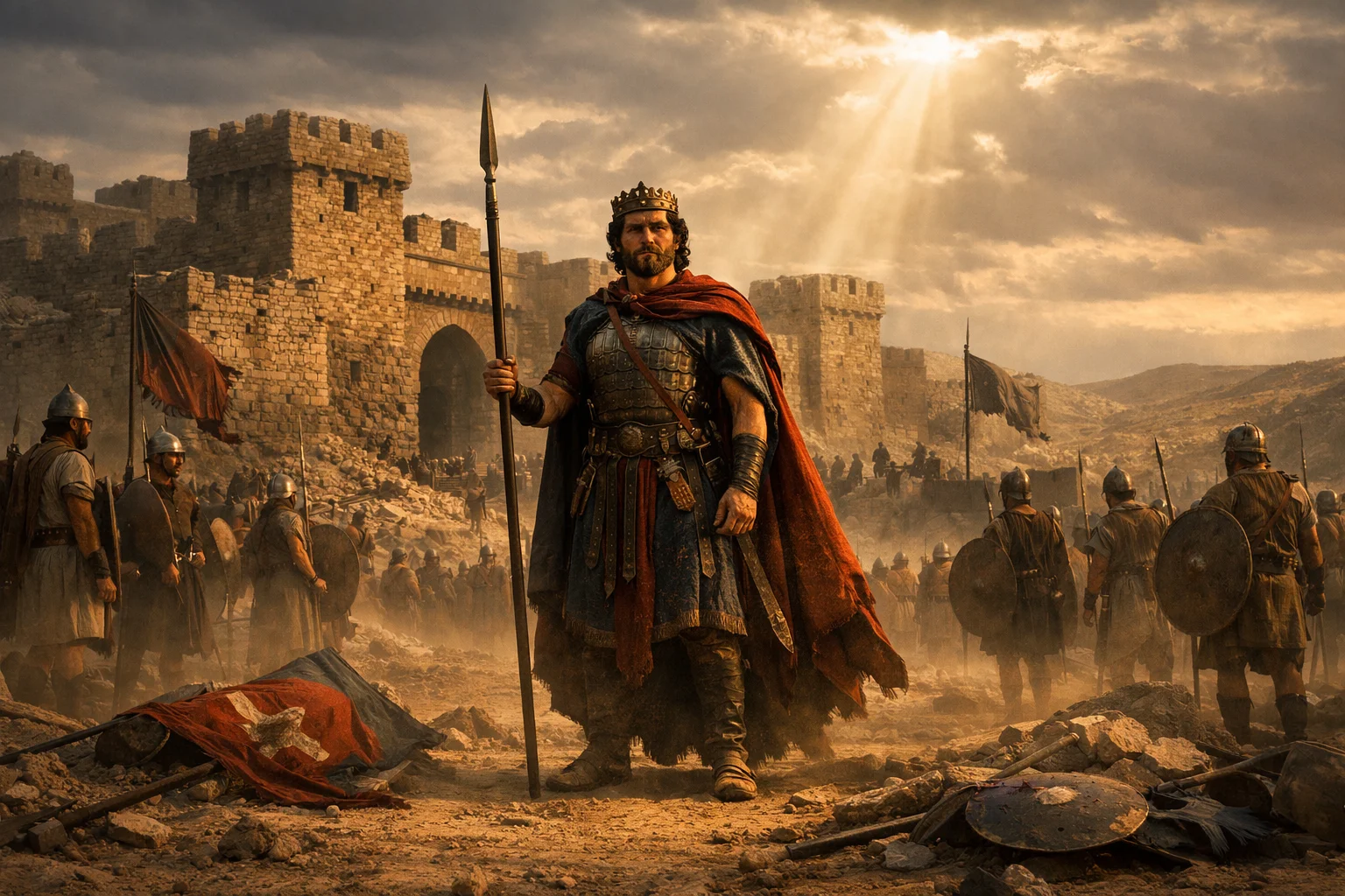 David Subdues the Philistines