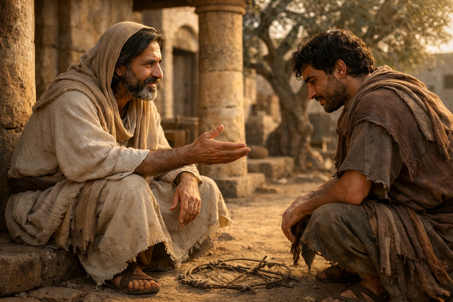 Gentle Servant Rescuing the Captive