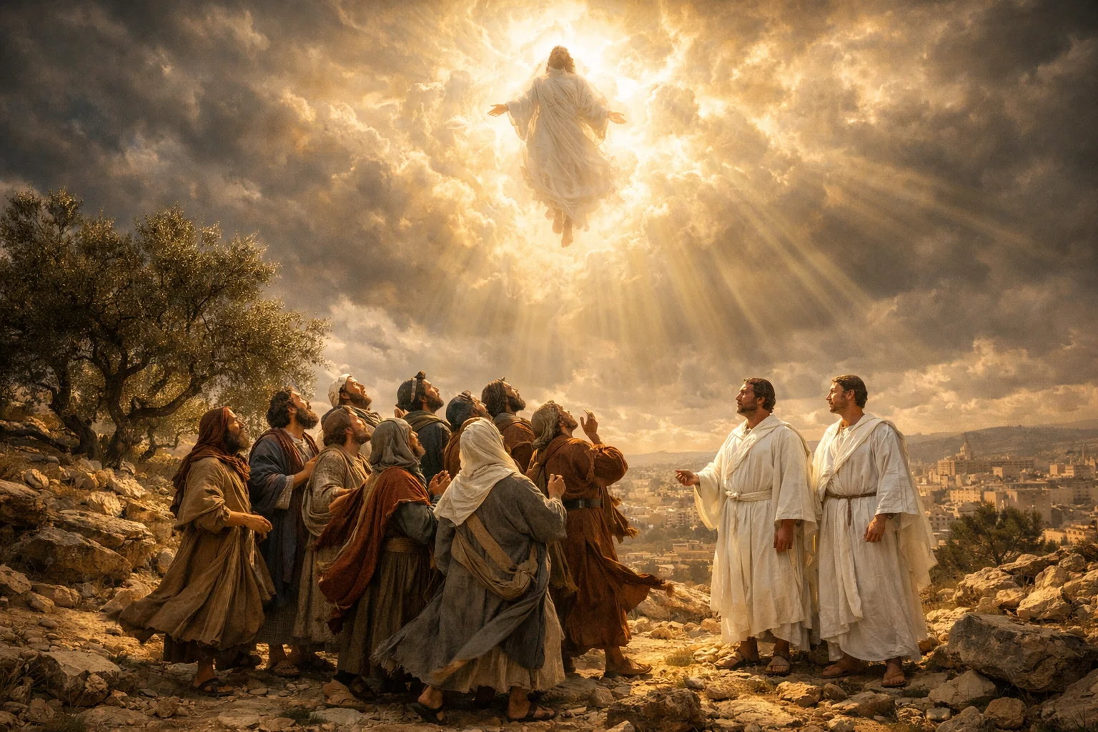 The Ascension in the Cloud