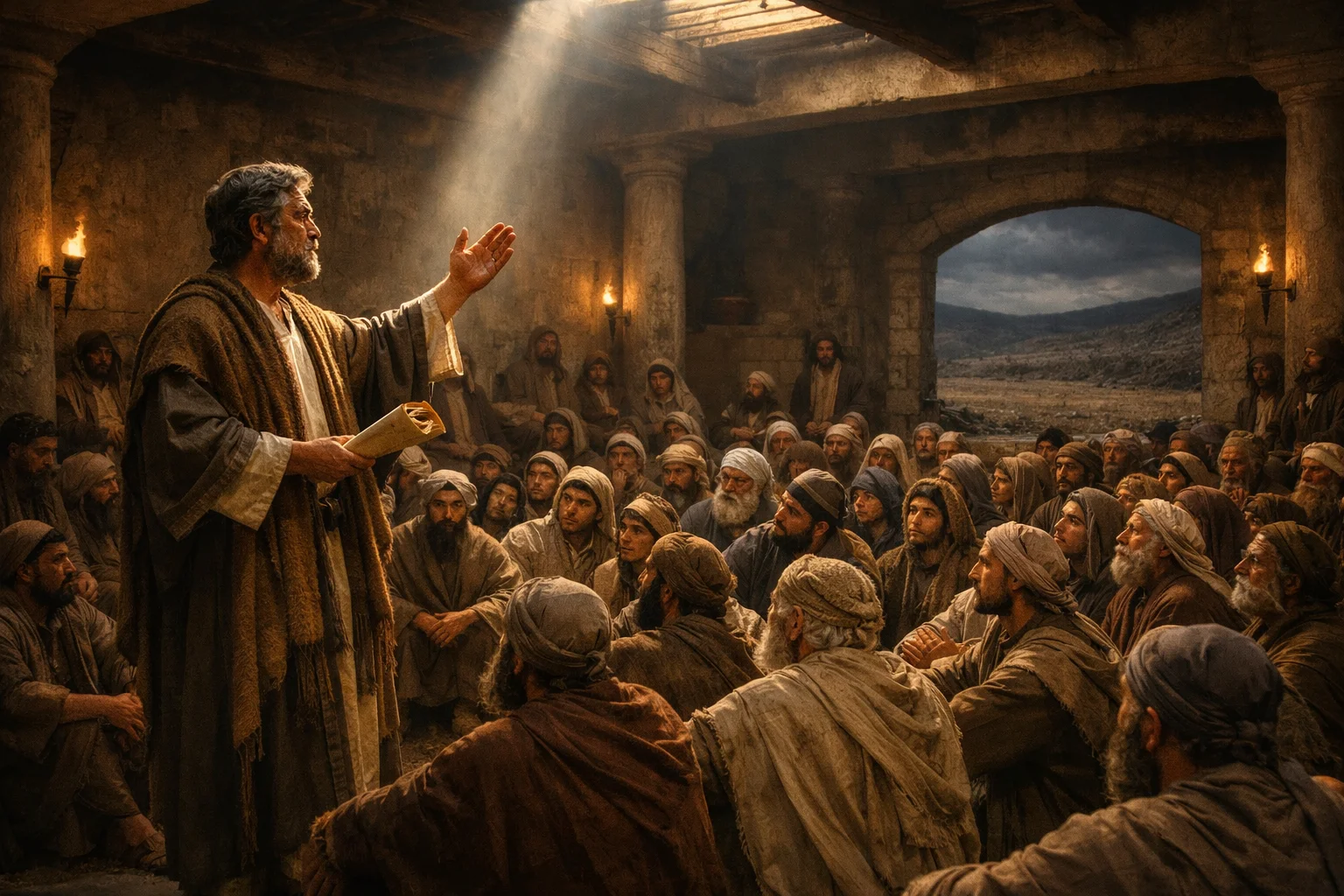 Peter Speaks of Judas and the Empty Place