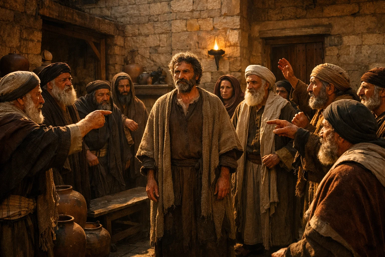 Peter Challenged in Jerusalem