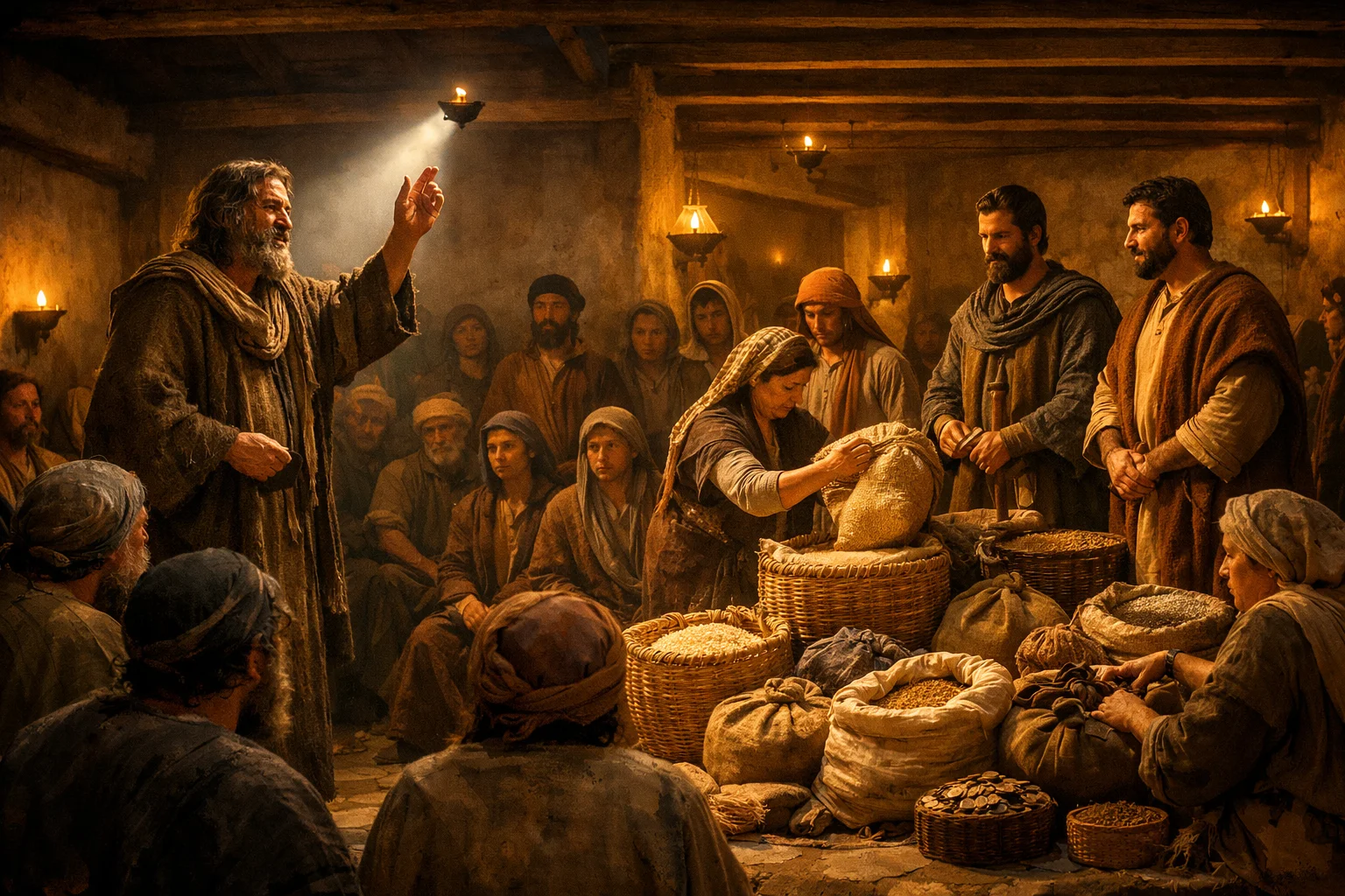 Agabus Foretells Famine and the Church Gives