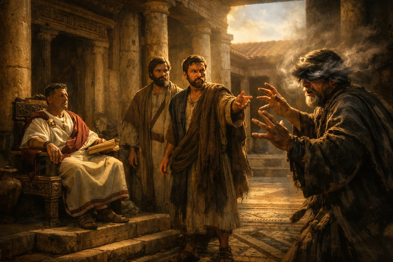 Paul Confronts Elymas