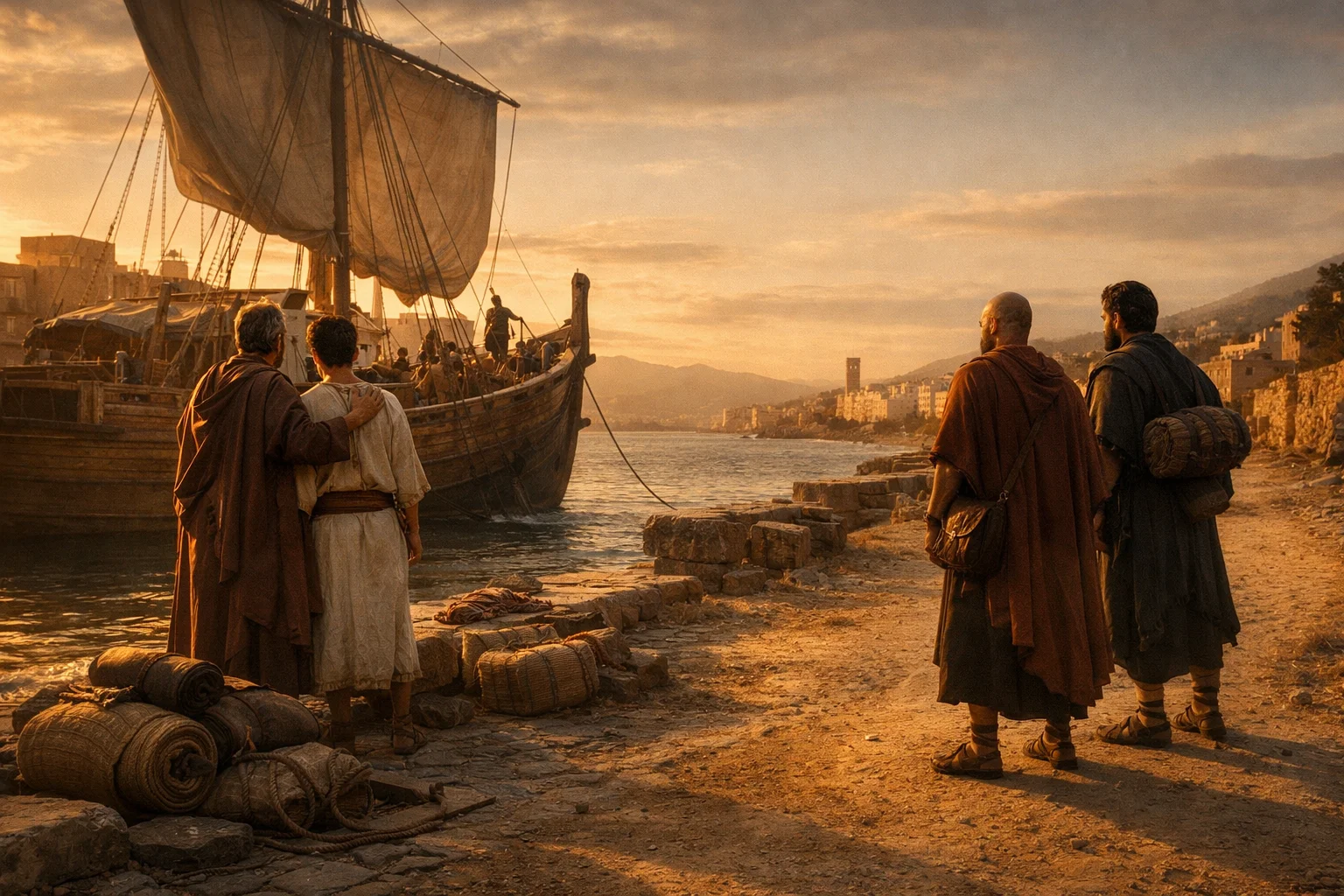 Paul and Barnabas Part Ways