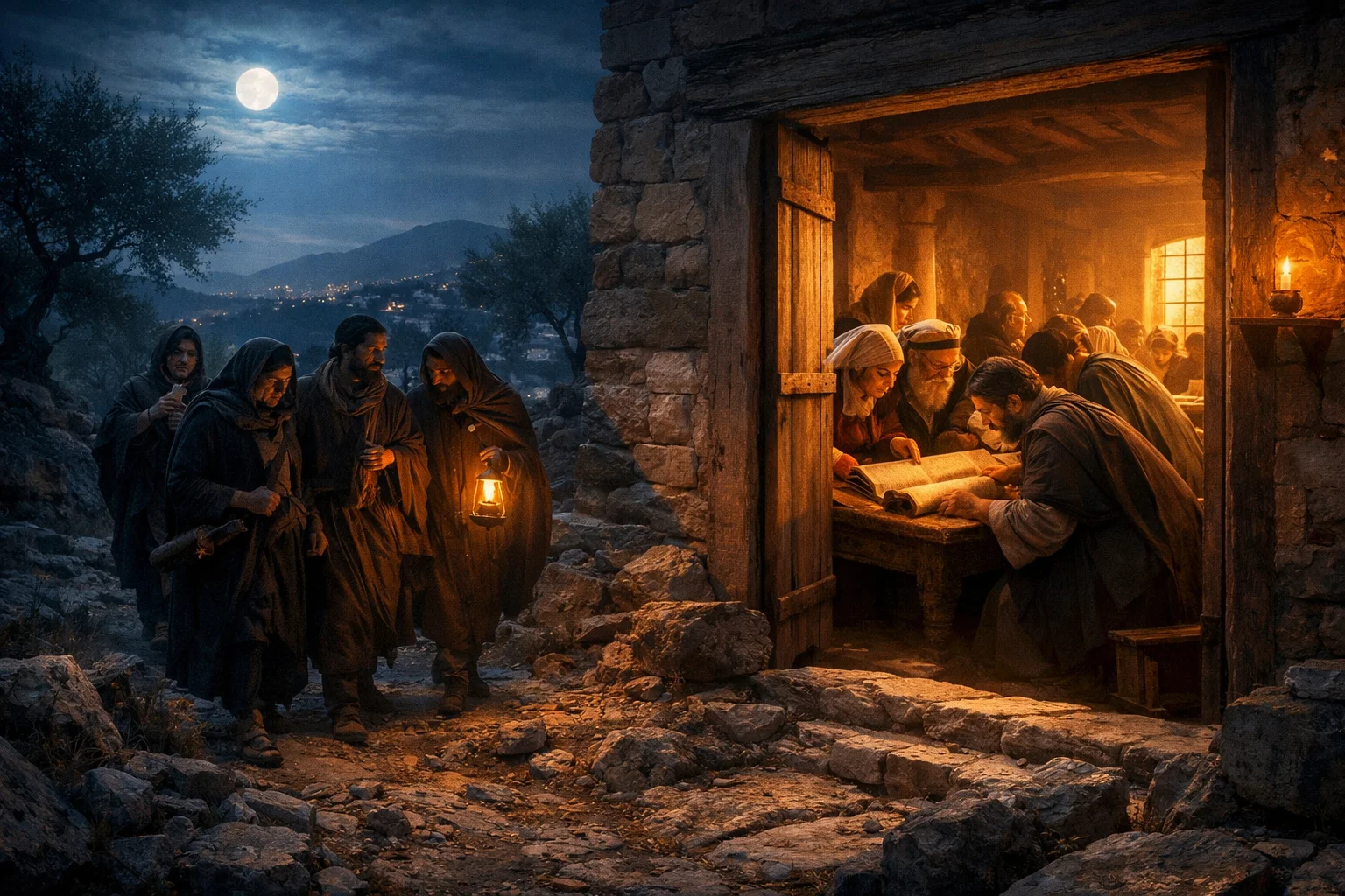 Night Escape to Berea