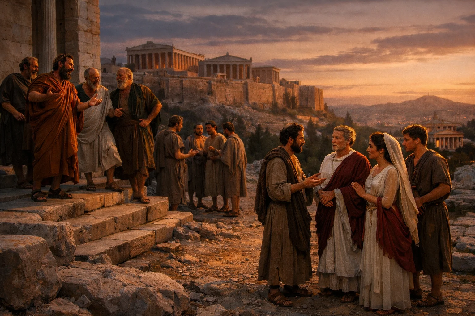 Mixed Reactions and New Believers in Athens