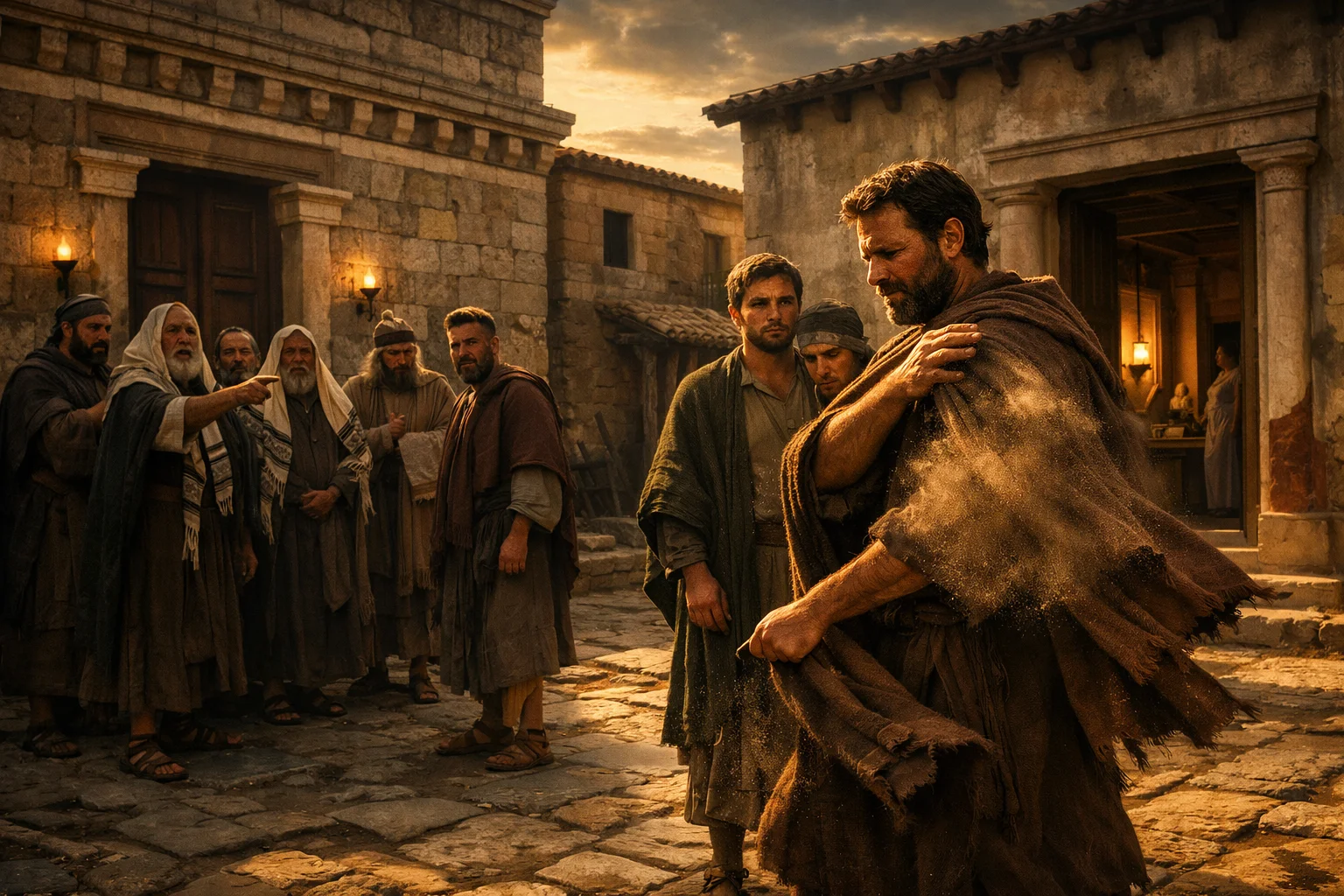 Paul Turns from the Synagogue to the Gentiles