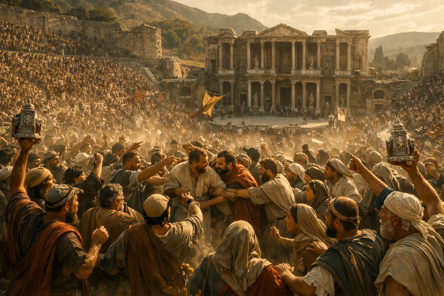 Uproar in the Theater of Ephesus