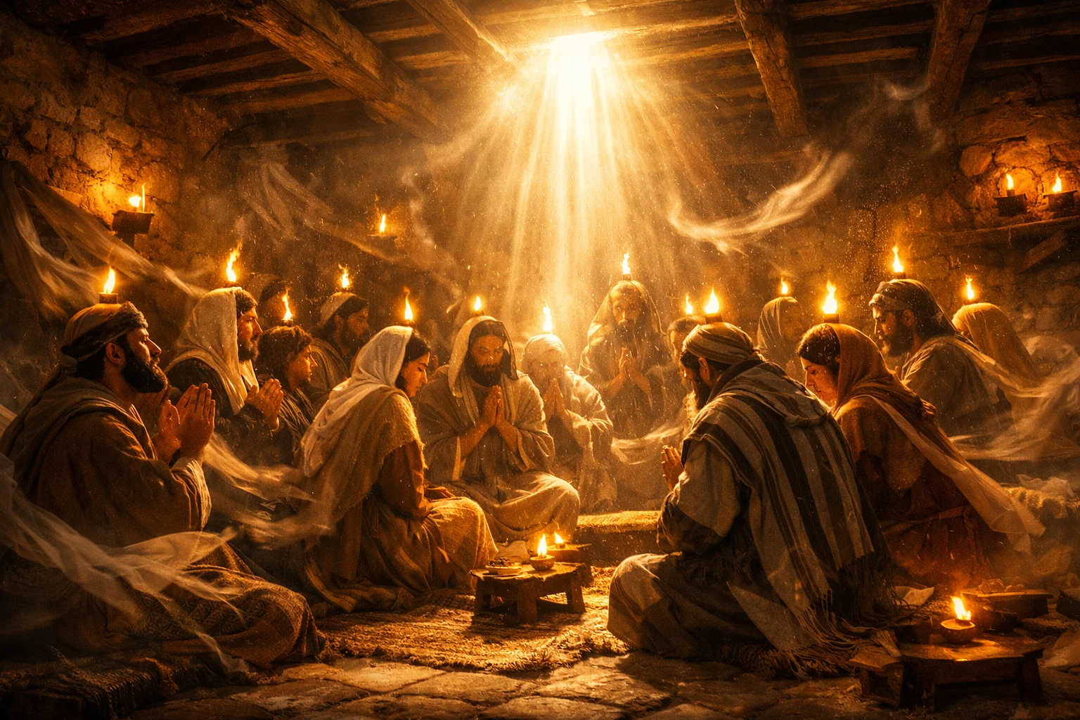 The Spirit Descends at Pentecost