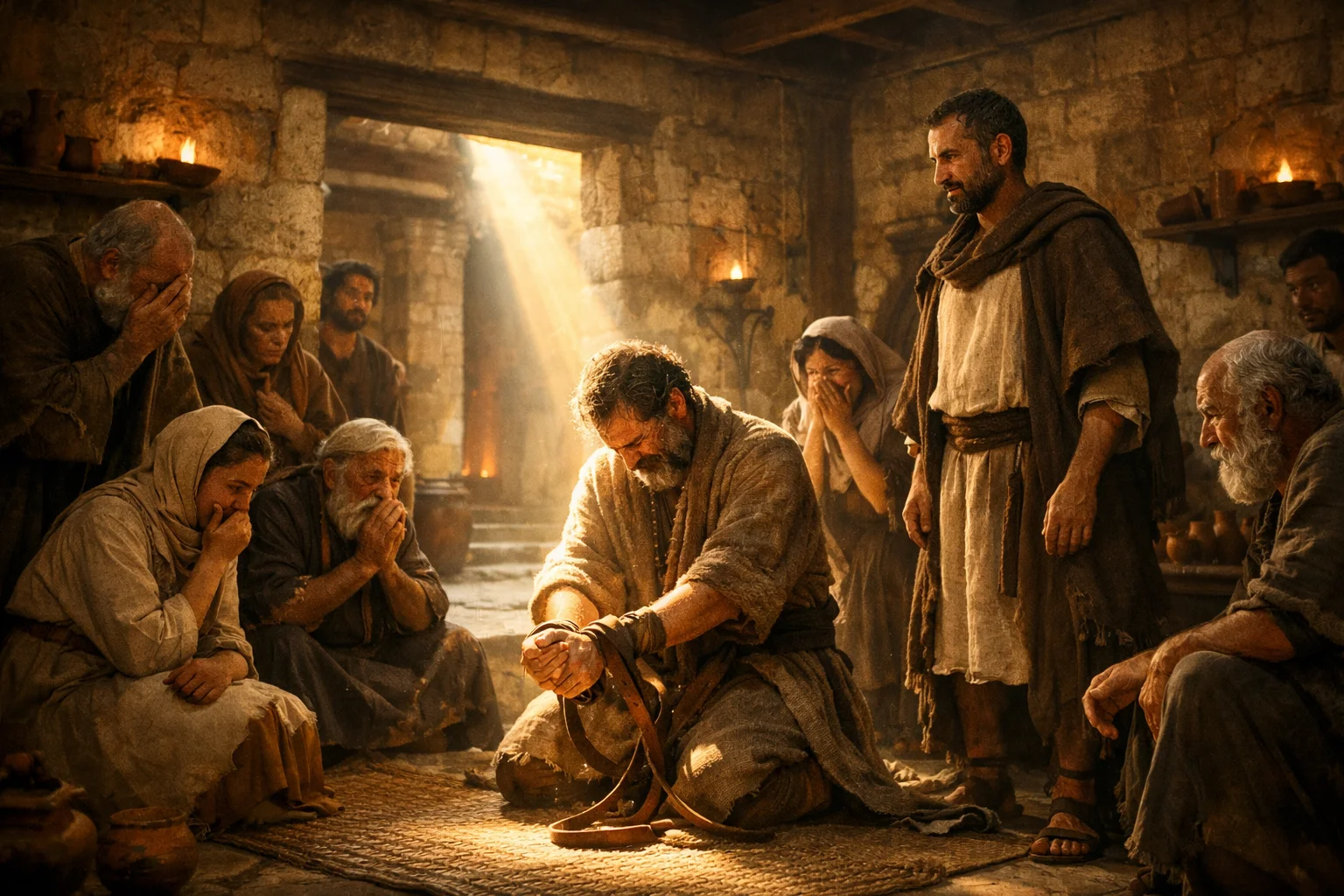 Agabus Binds Himself with Paul’s Belt