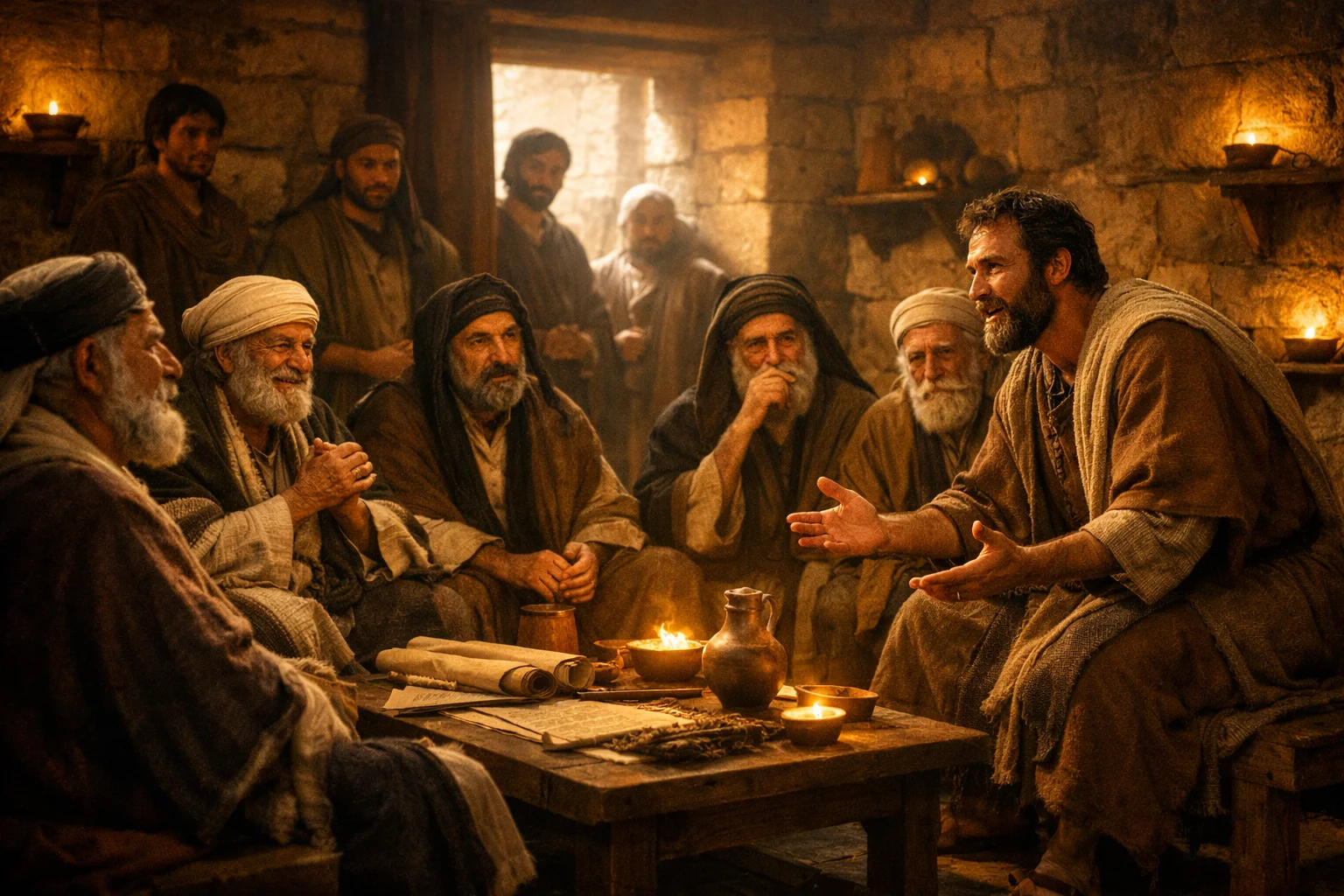 Paul Meets James and the Elders