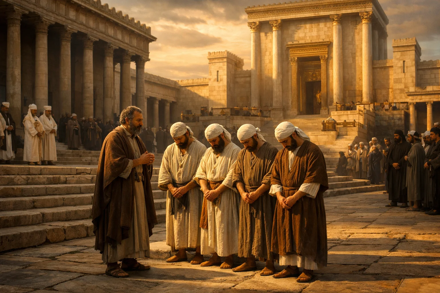 Purification in the Temple