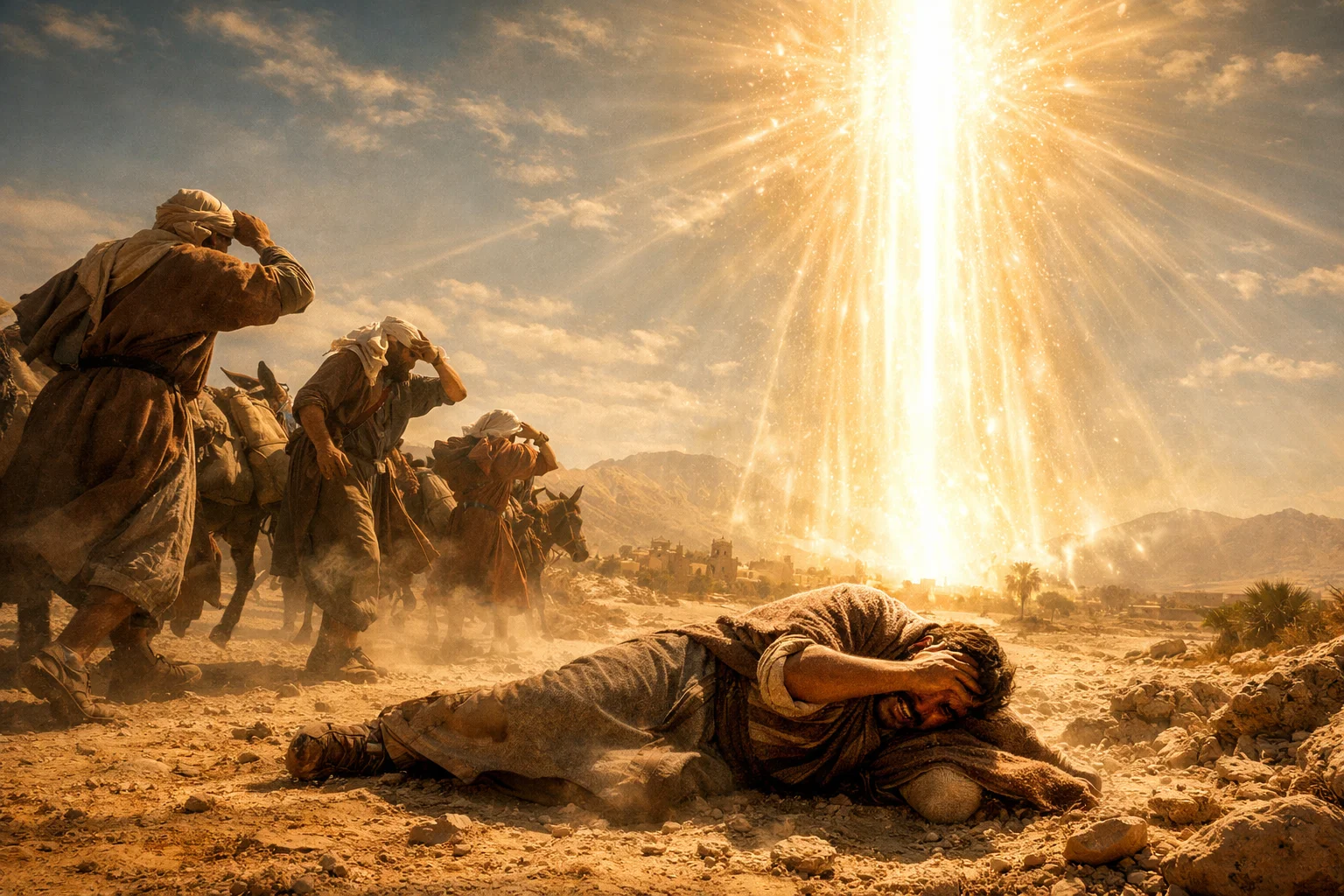 The Heavenly Light on the Road to Damascus