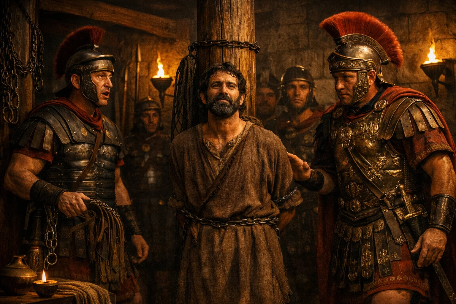 Paul Claims His Roman Citizenship