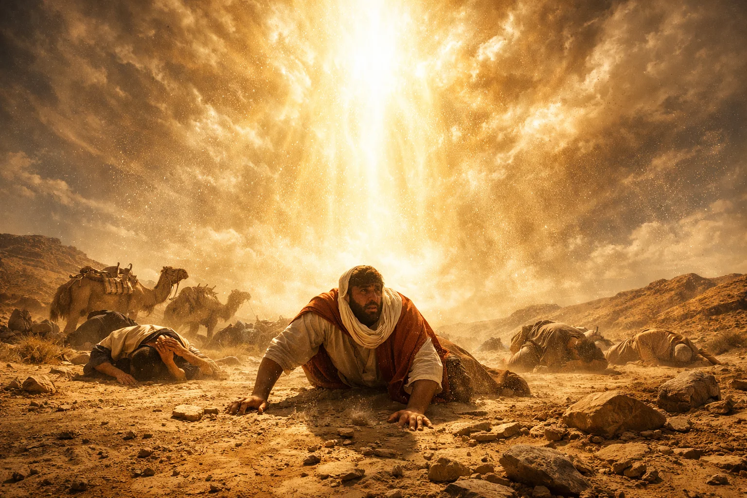 The Heavenly Light on the Damascus Road