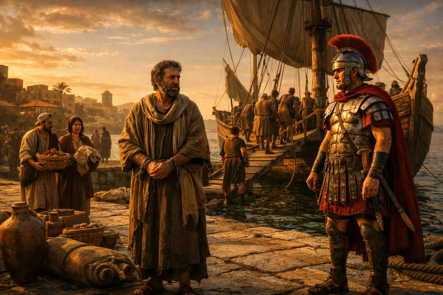 Paul Entrusted to Julius