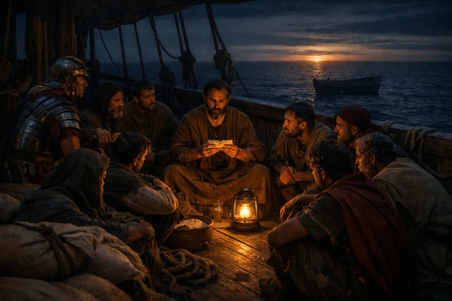 Bread and Courage Before Dawn