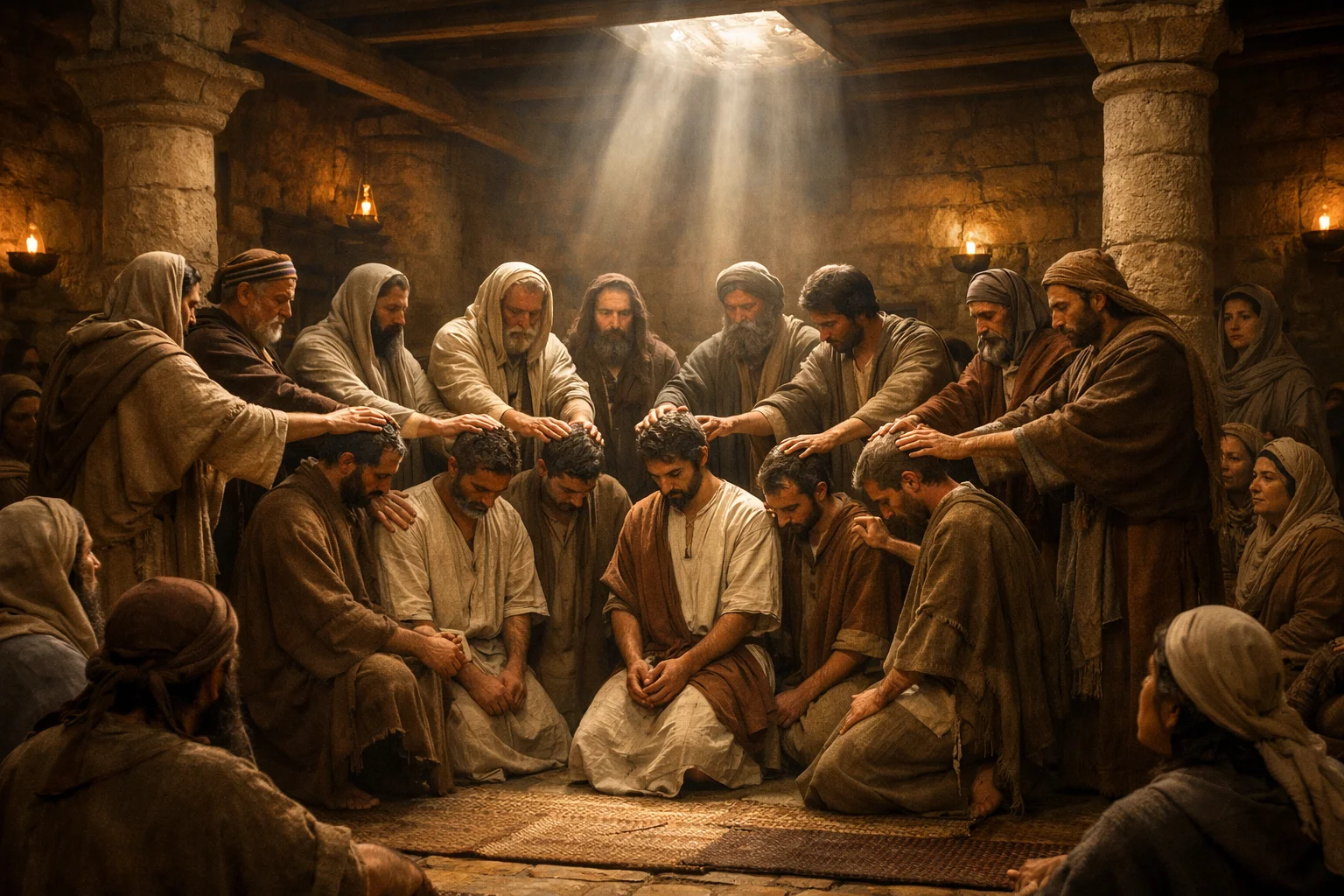 The Twelve Call for Seven Servants