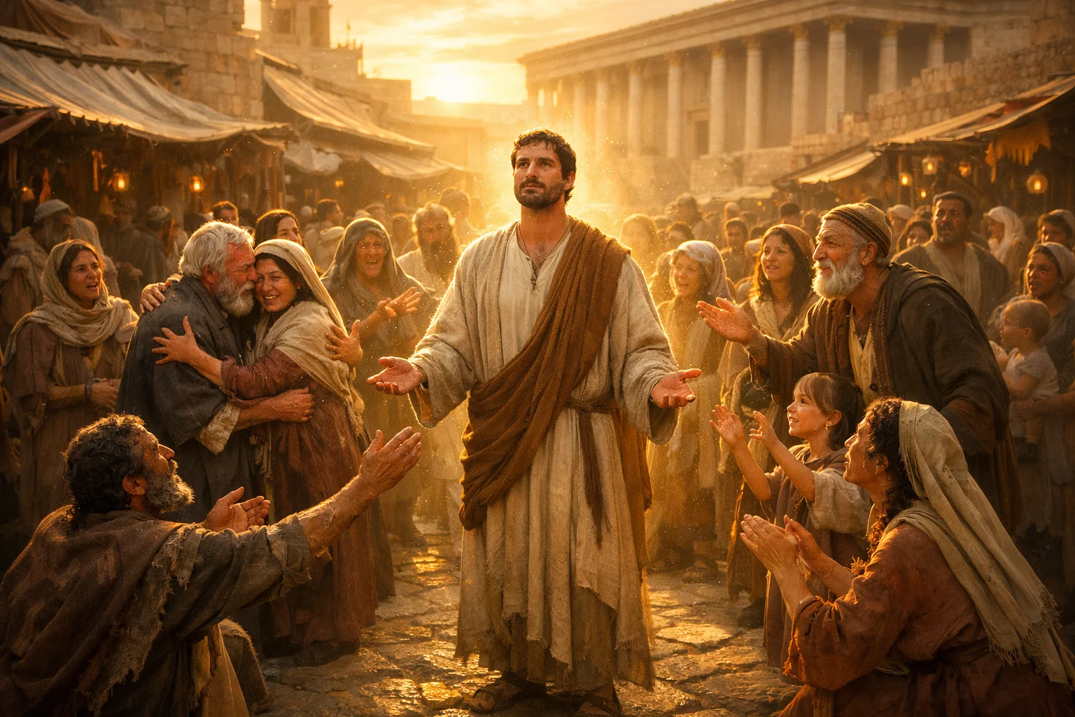 Stephen Performs Wonders Among the People