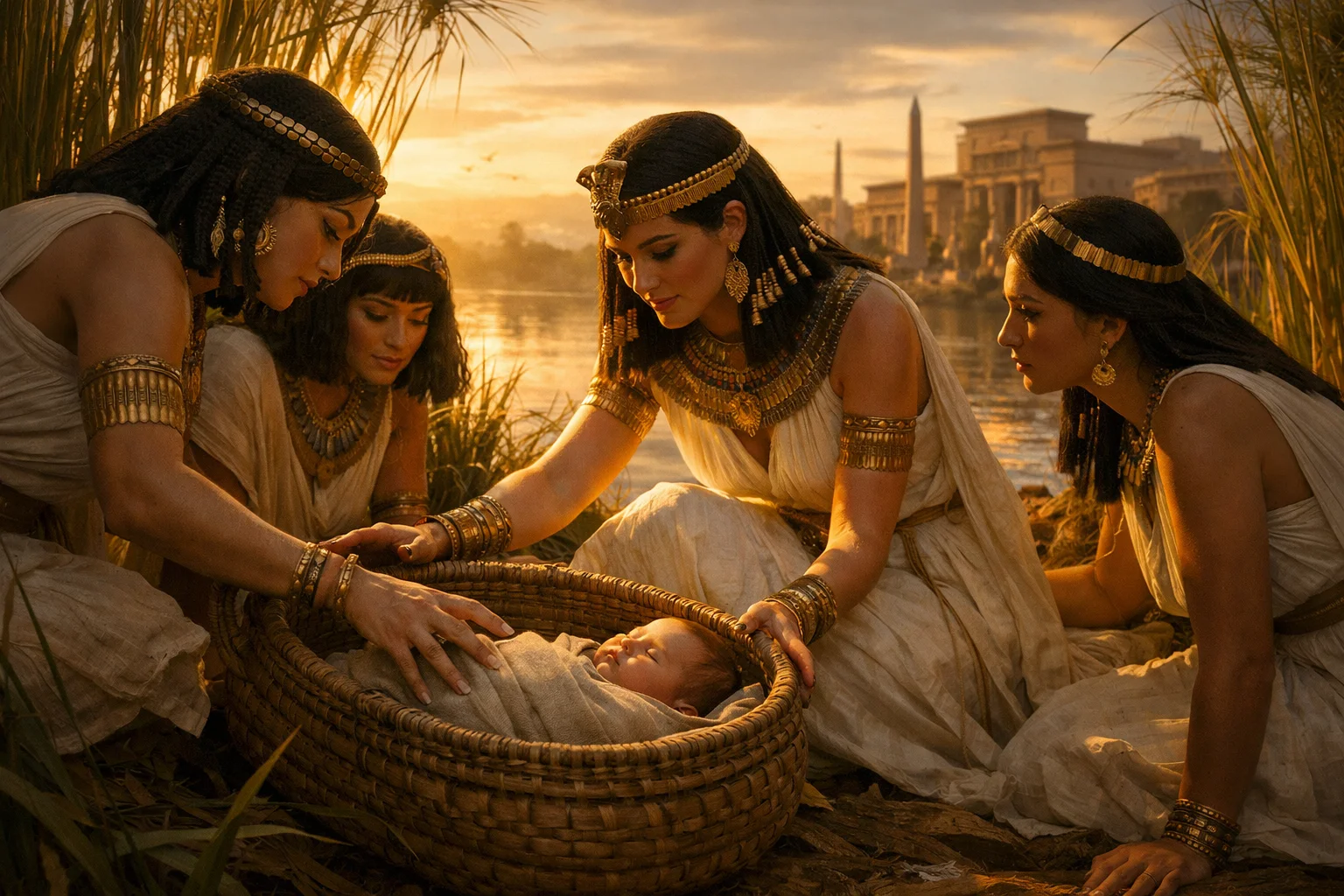 Moses Drawn from the Waters