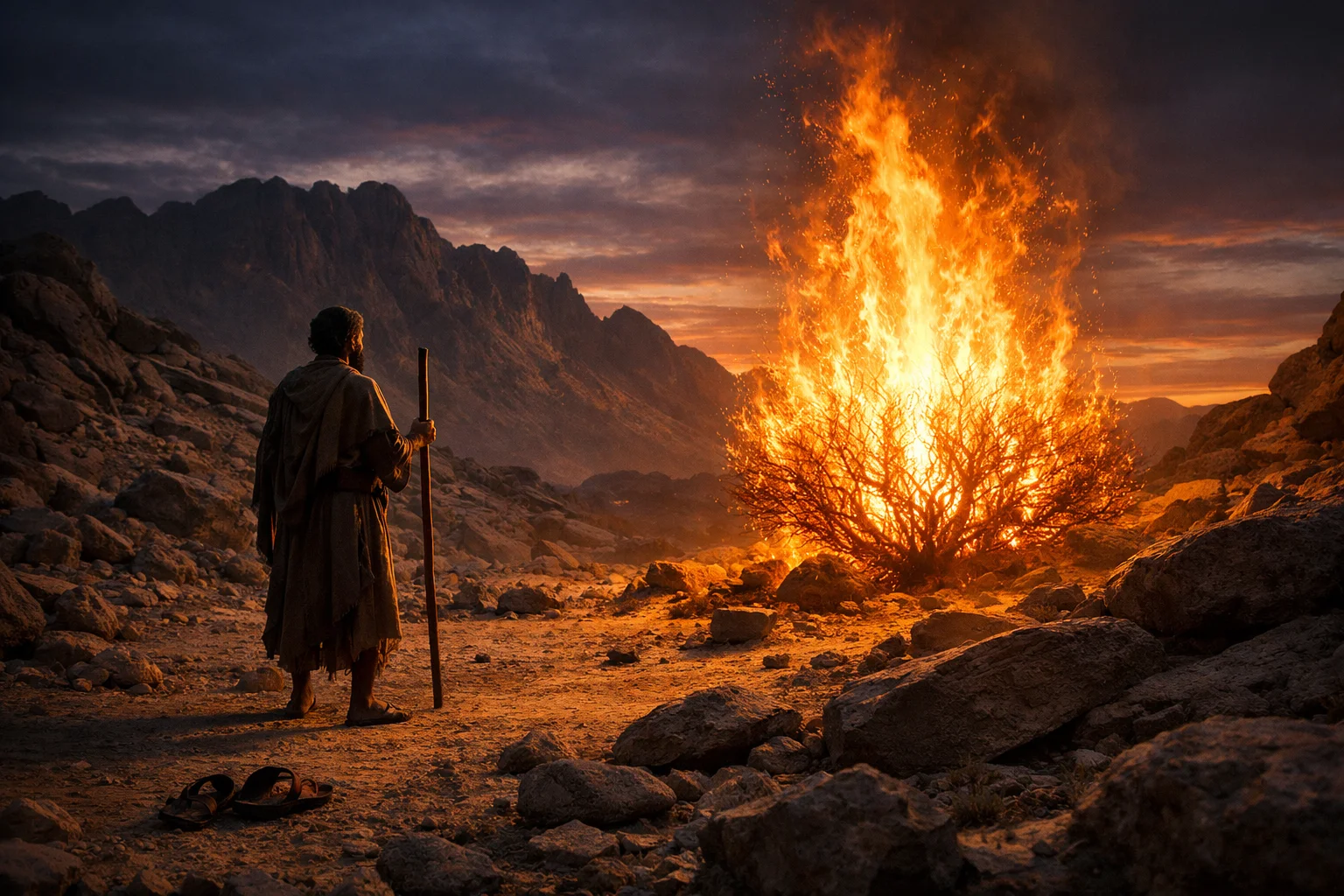 The Burning Bush at Sinai