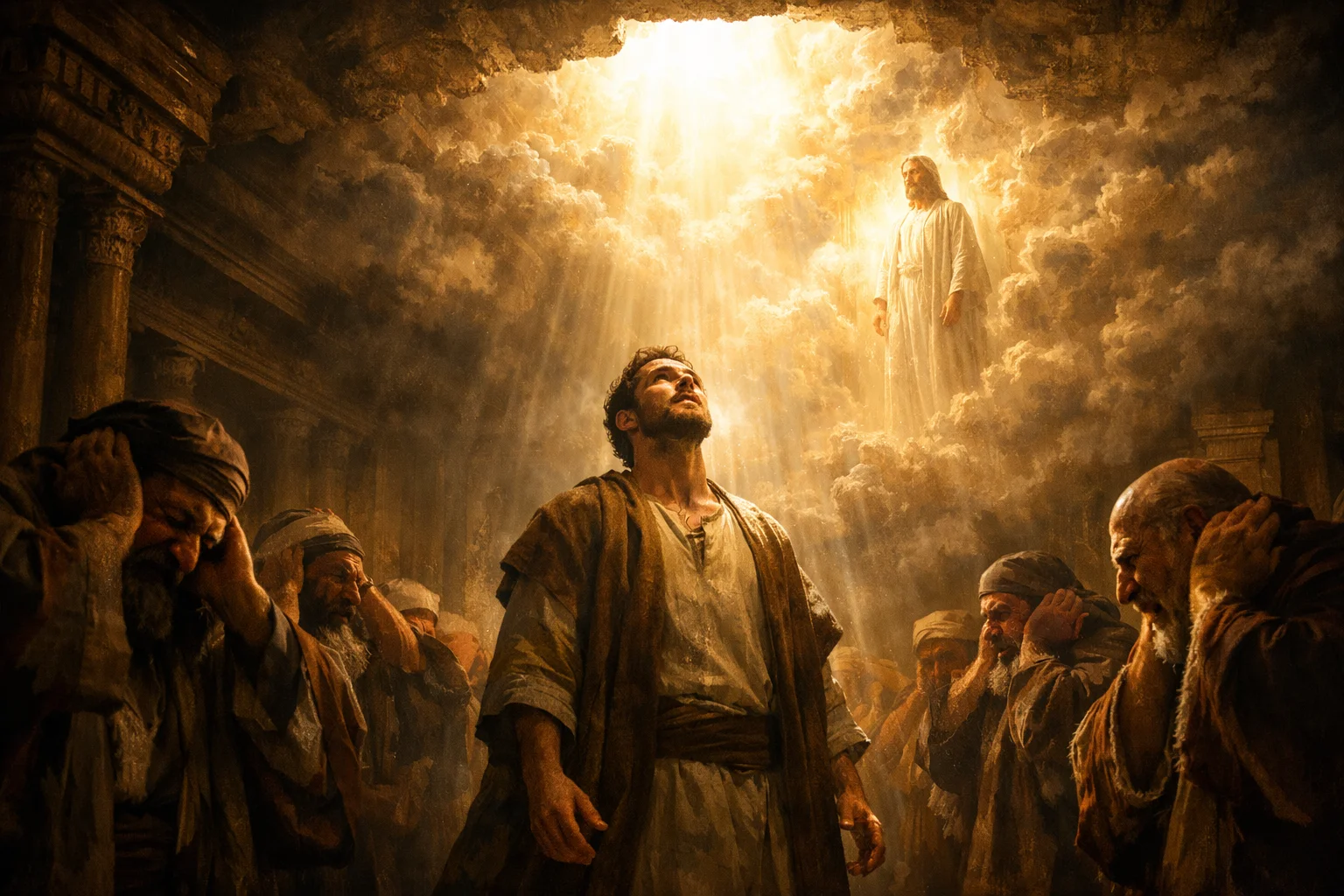 Stephen Sees the Opened Heaven